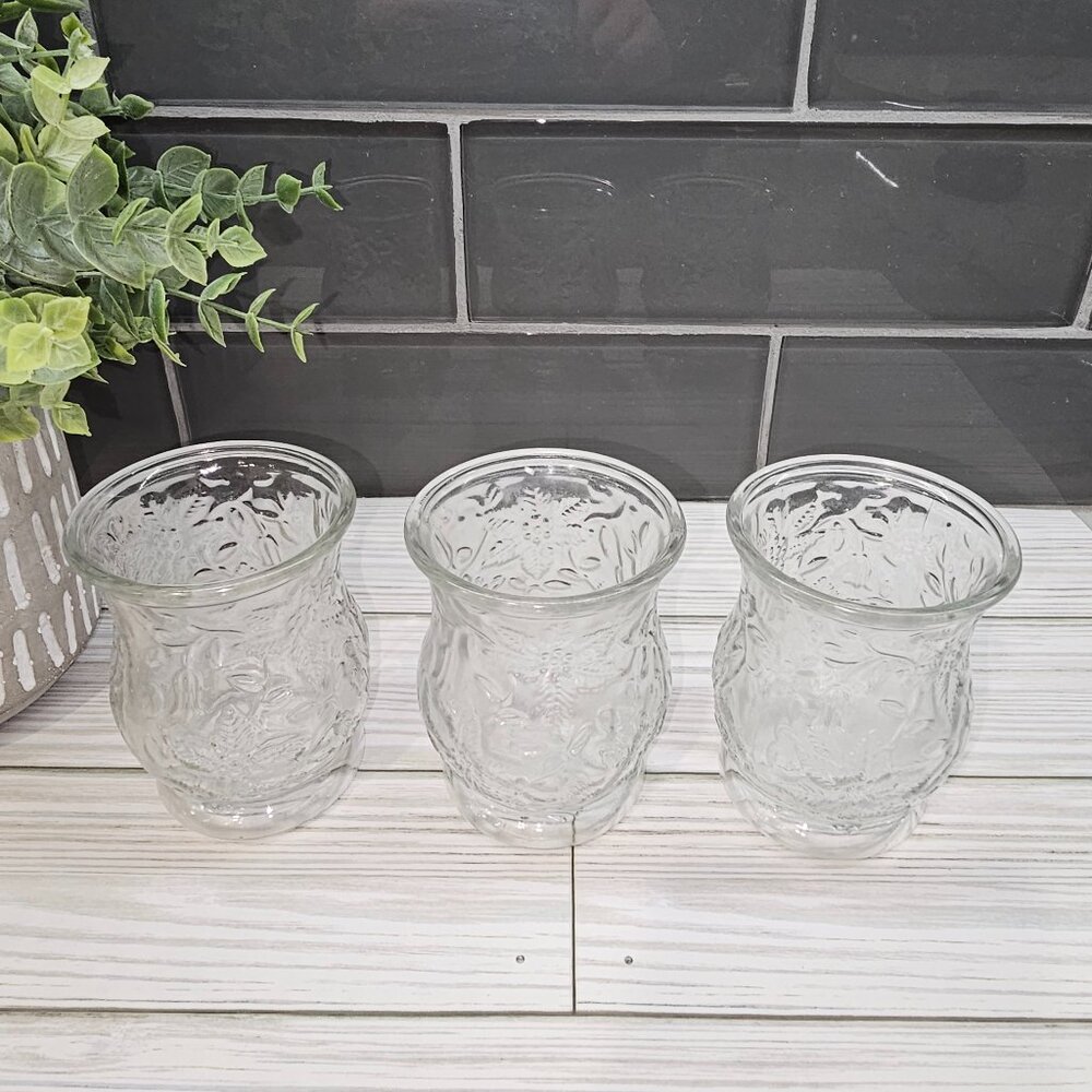 Vintage Princess House Fantasia Votive Candleholders